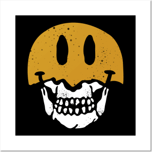 skeleton emoji emoticon Posters and Art